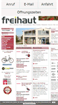 Mobile Screenshot of freihaut.info