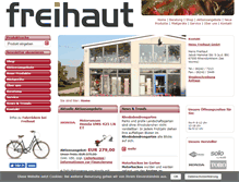 Tablet Screenshot of freihaut.info